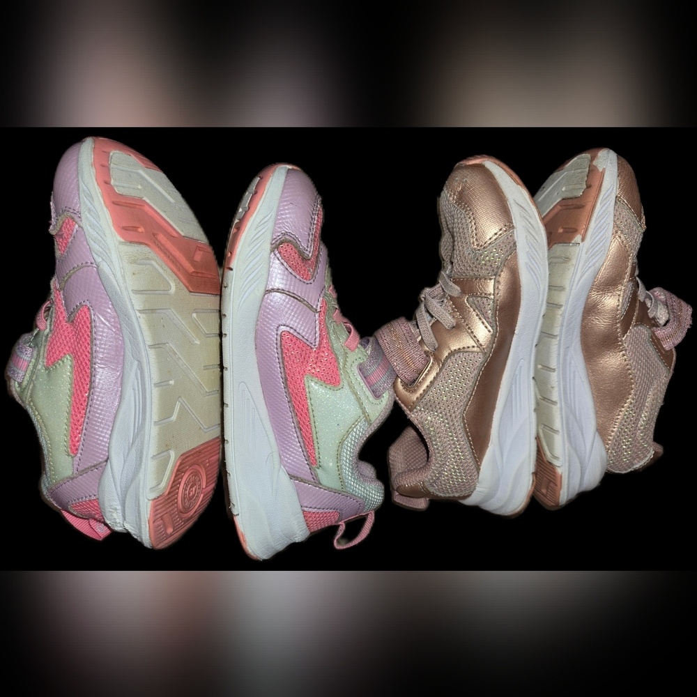 11 Extra Wide Stride Rite Sneaker Bundle - Picture 4 of 9